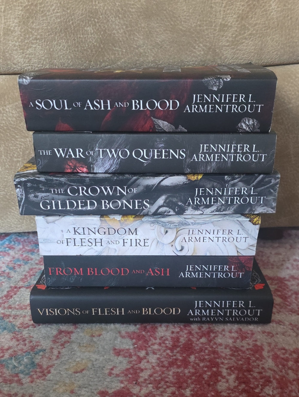 Jennifer L. Armentrout Blood & Ash Books
